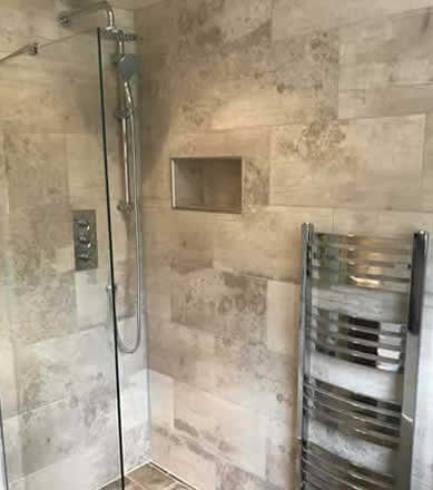wet room installers Leigh